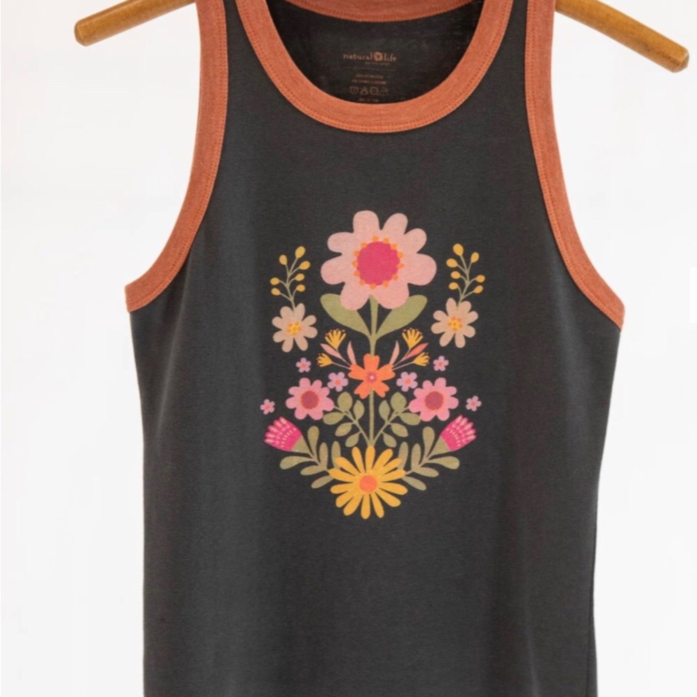 Ringer Tank Top Size L NWOT